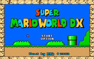Super Mario World DX — sstitle (WOR)