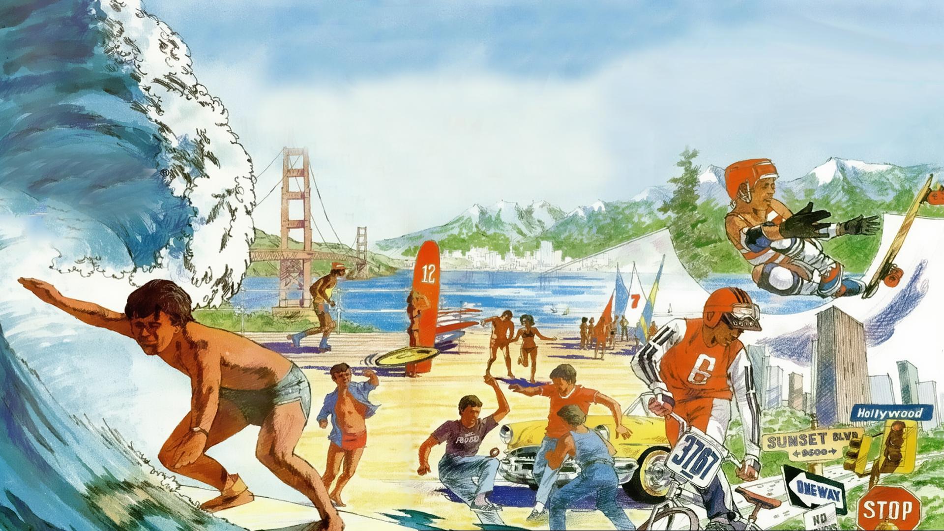 California Games — fanart