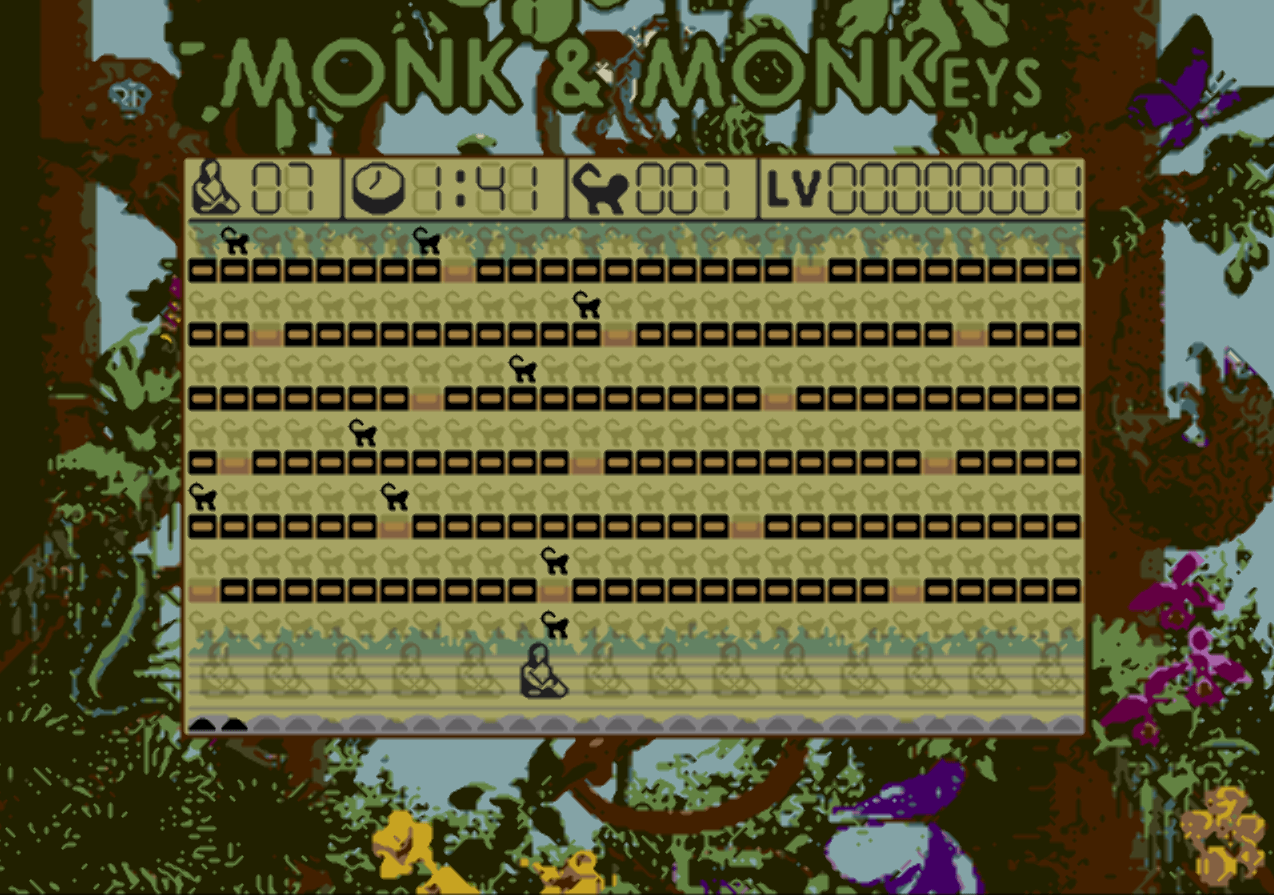 Monk And Monkeys — ss (WOR)