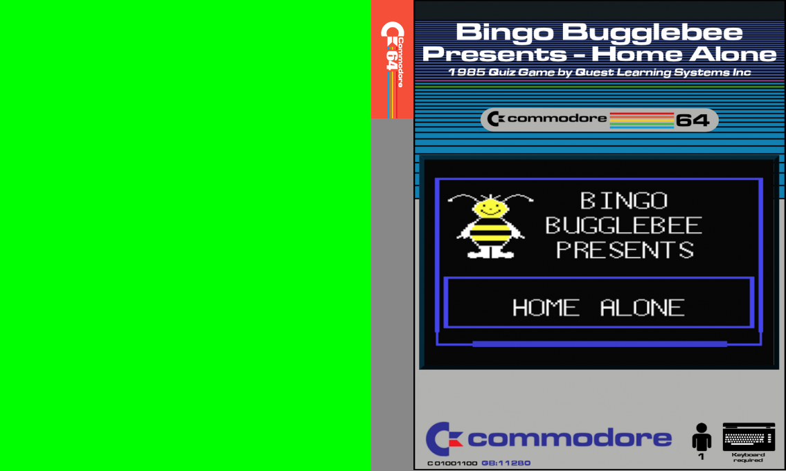 Bingo Bugglebee Presents - Home Alone — box-texture (CUS)