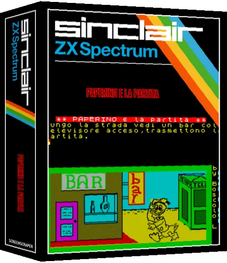 Paperino E La Partita — box-3D (SS)