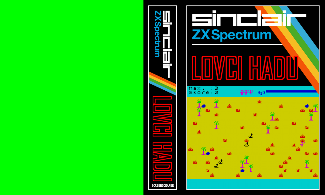 Lovci hadů — box-texture (SS)