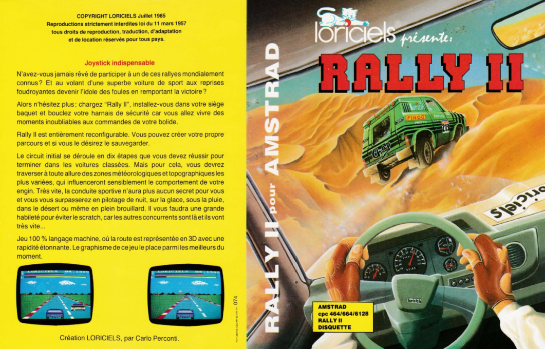 Grand Prix Rally II — box-texture (FR)