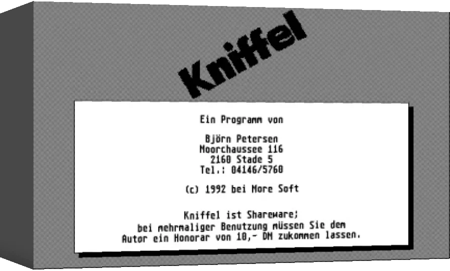 Kniffel — box-3D (WOR)