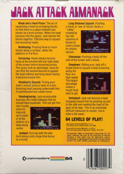 Jack Attack — box-2D-back (US)