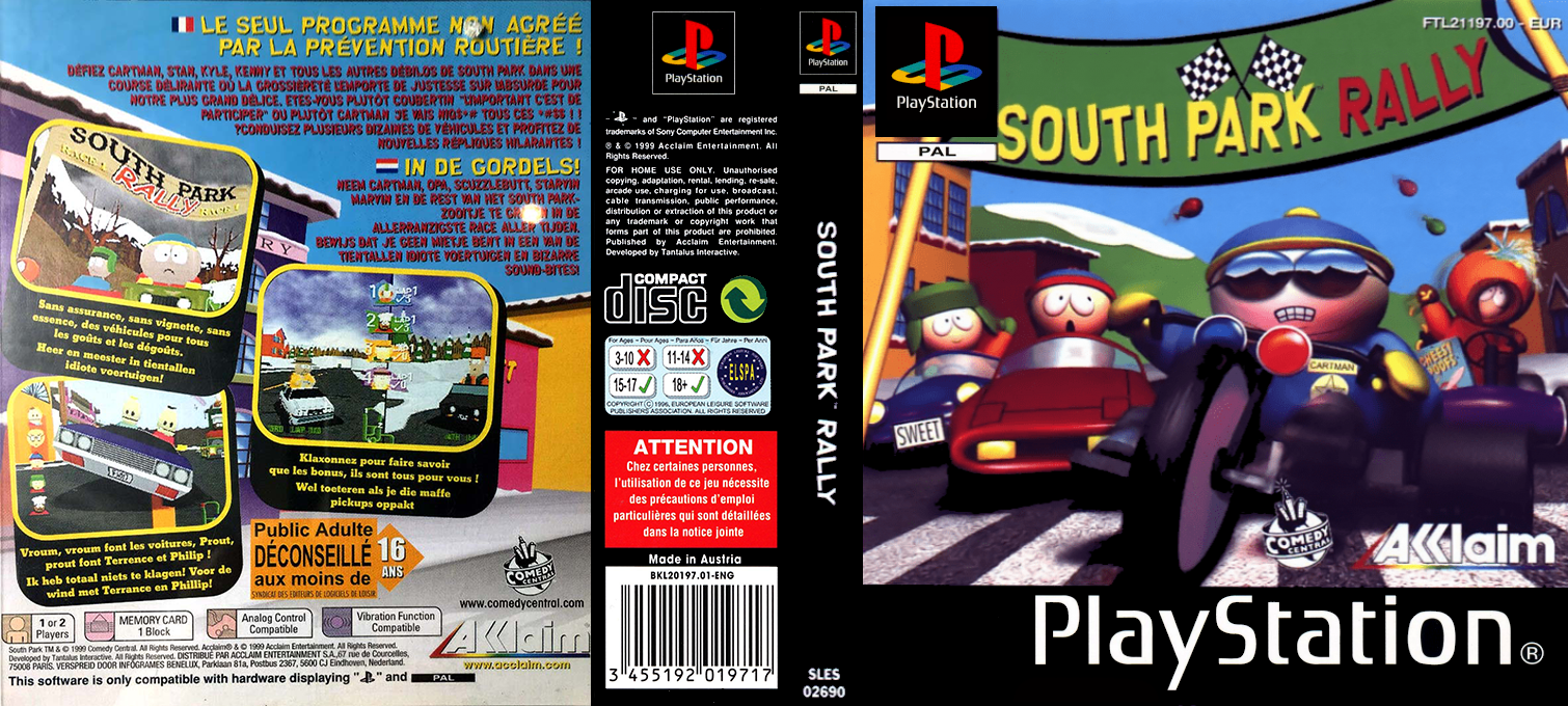 South Park Rally — box-texture (EU)