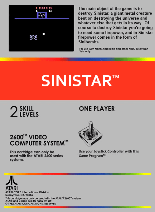 Sinistar — box-2D-back (US)
