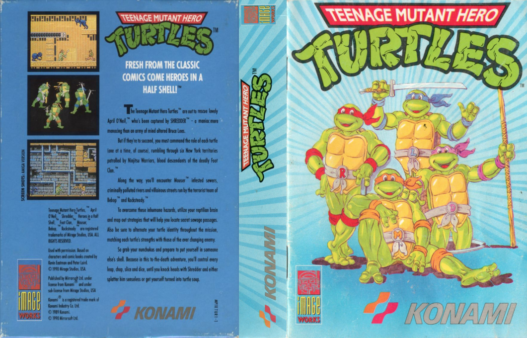 Teenage Mutant Hero Turtles — box-texture (EU)