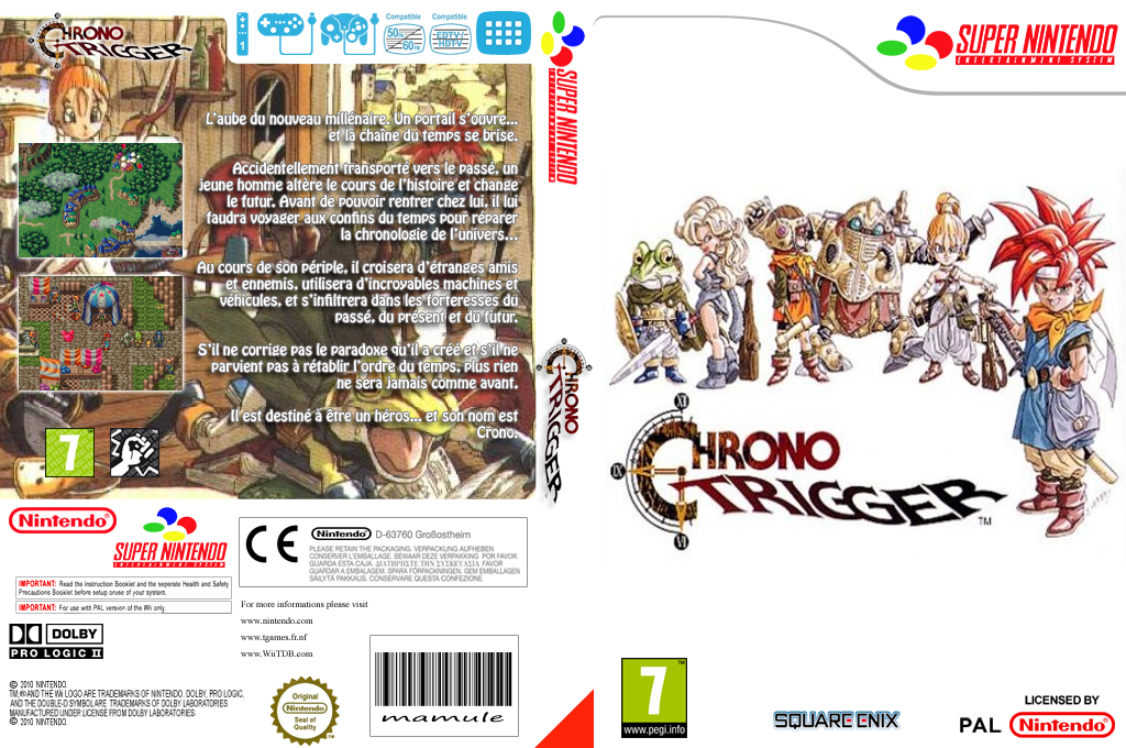 Chrono Trigger — box-texture (FR)