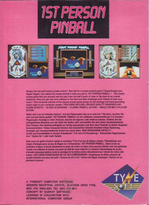 1st Person Pinball — box-2D-back (EU)