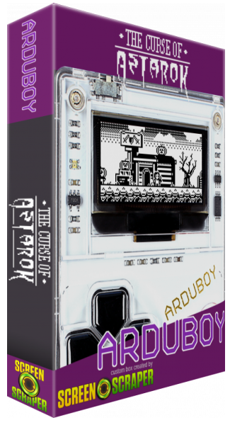 The Curse of Astarok — box-3D (SS)