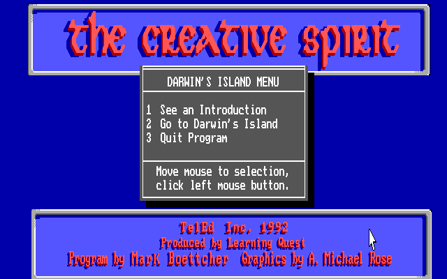 Darwin's Island box art