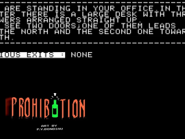 Prohibition — mixrbv2 (WOR)