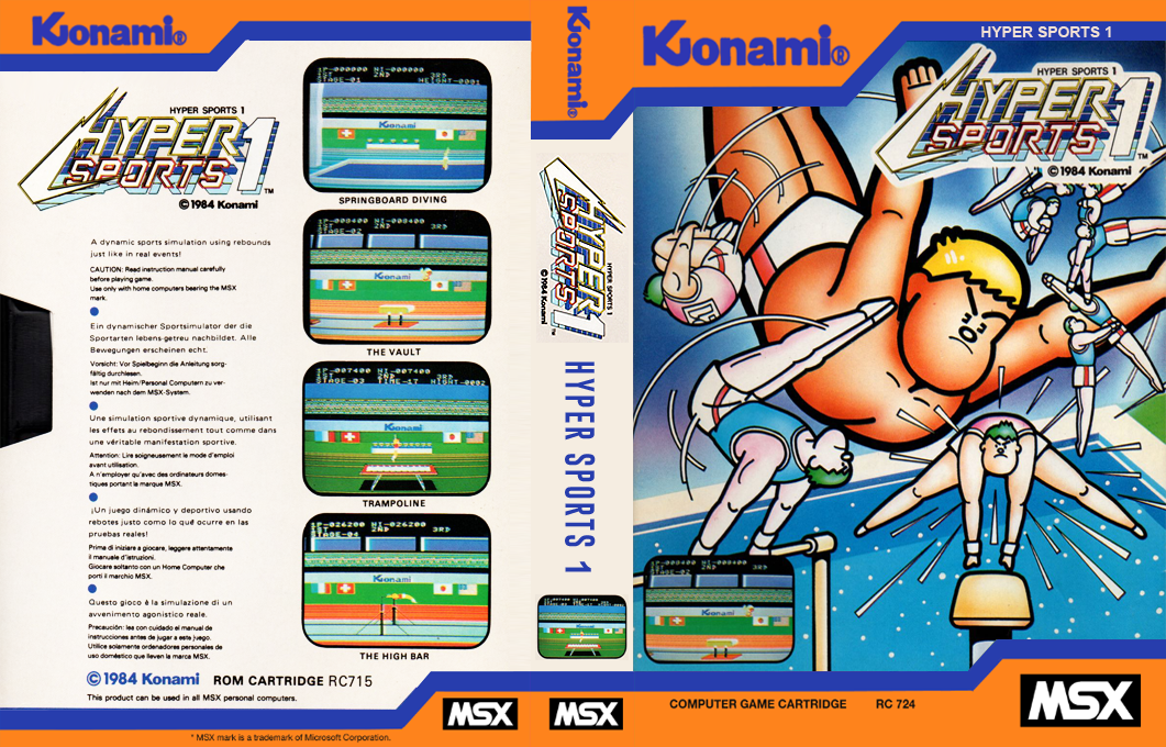Hyper Sports 1 — box-texture (EU)