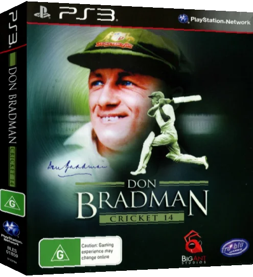 Don Bradman Cricket 14 — box-3D (AU)