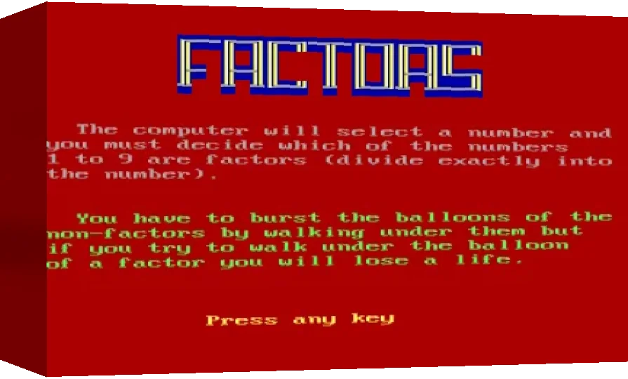 Factors — box-3D (WOR)