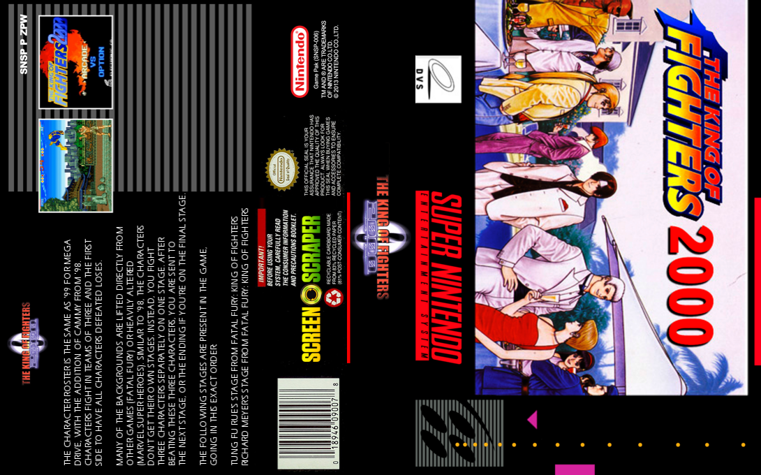 King Of Fighters 2000 — box-texture (WOR)
