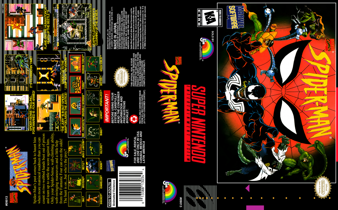 Spider-man — box-texture (US)