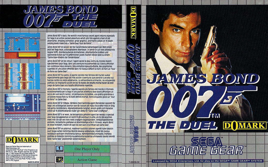 James Bond 007 - The Duel — box-texture (EU)