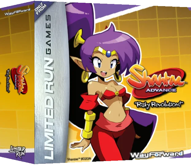 Shantae Advance - Risky Revolution — box-3D (WOR)