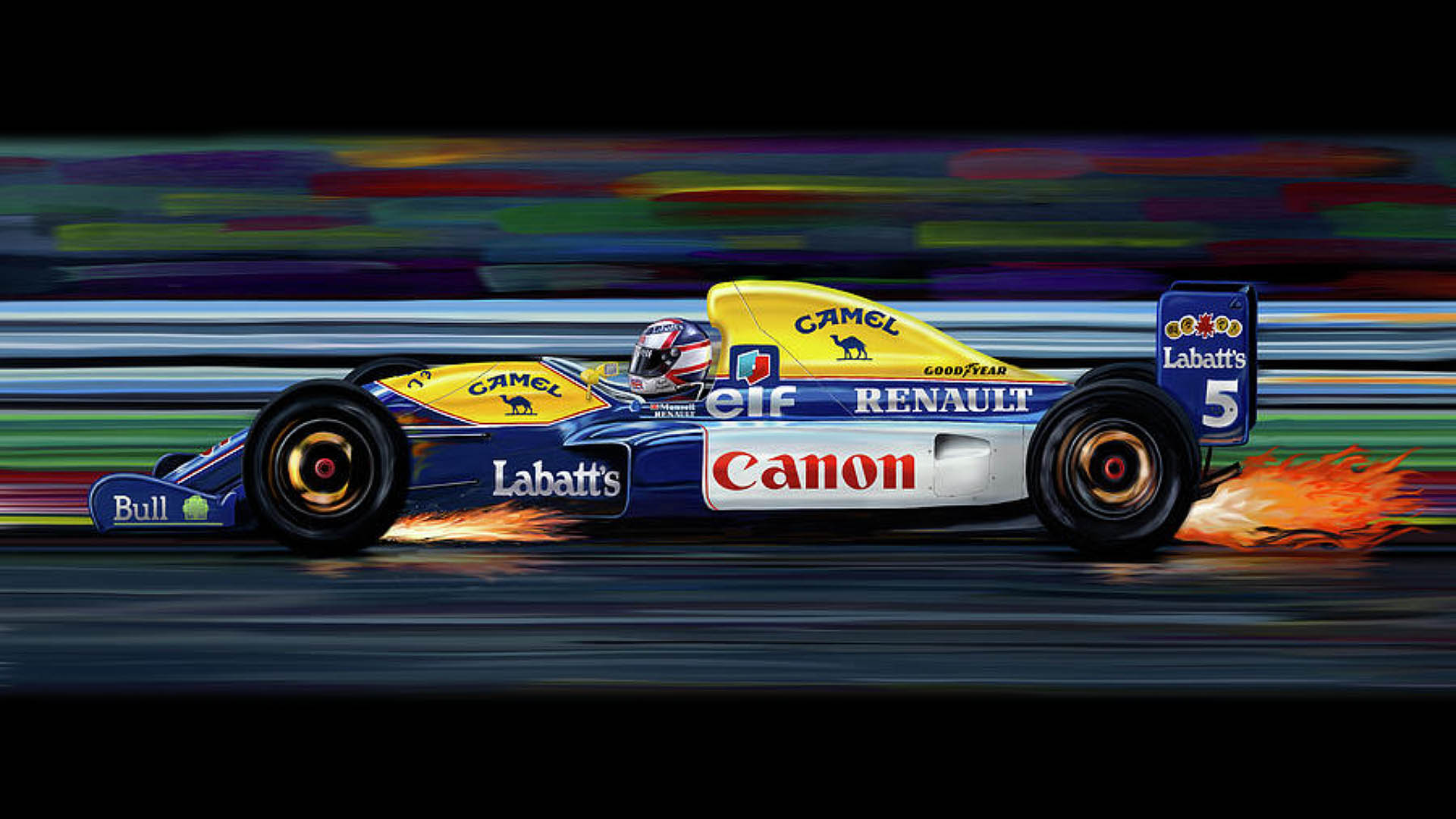 Nigel Mansell's Grand Prix — fanart