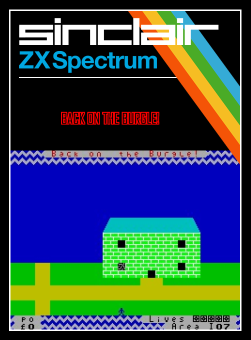 Back on the Burgle! box art