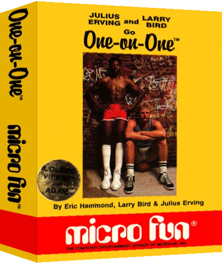 Julius Erving and Larry Bird Go - One-on-One — box-3D (US)