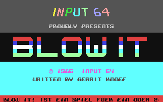 Blow It — sstitle (WOR)