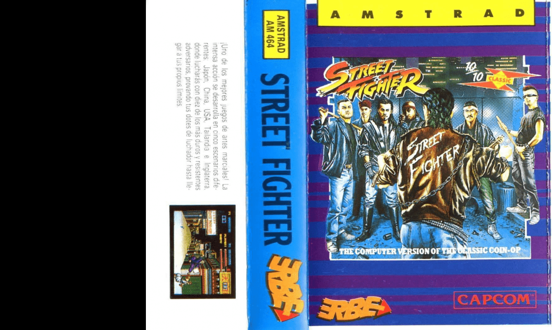 Street Fighter — box-texture (SP)