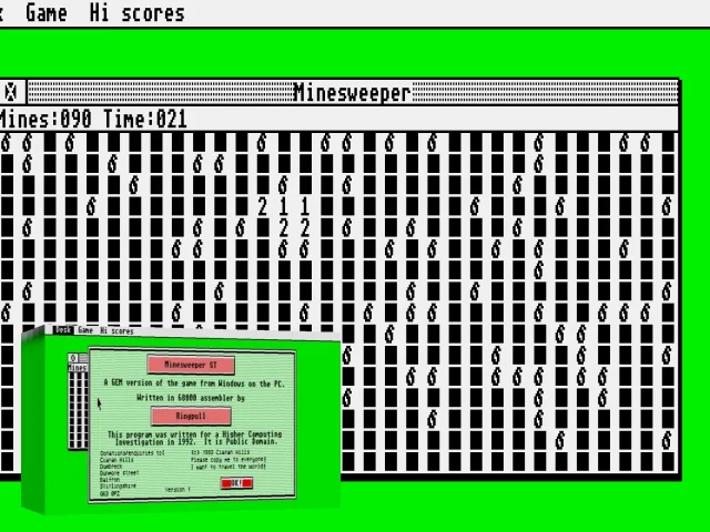 Minesweeper ST — mixrbv2 (WOR)