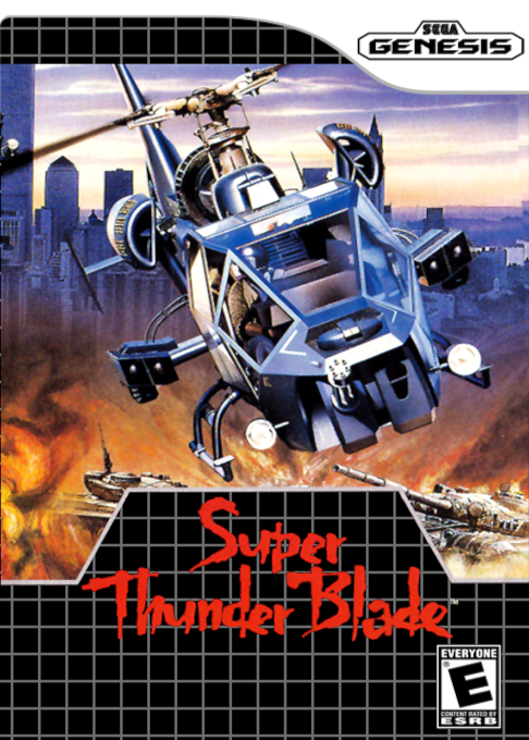 Super Thunder Blade box art