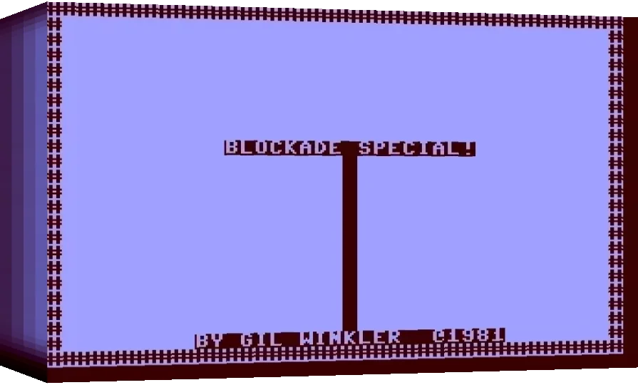 Blockade Special! — box-3D (WOR)