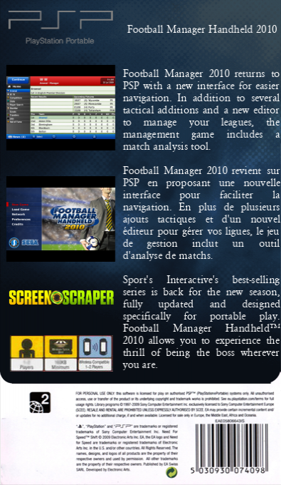 Football Manager Handheld 2010 — box-2D-back (SS)
