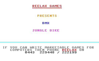 BMX Jungle Bike — sstitle (WOR)