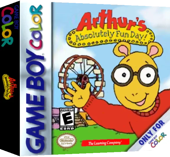 Arthur's Absolutely Fun Day! — box-3D (US)