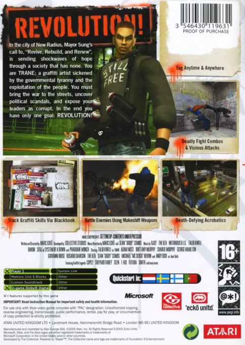 Marc Ecko's Getting Up - Contents Under Pressure — box-2D-back (UK)