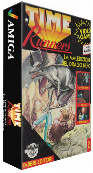 Time Runners 21 - The Black Dragon's Course — box-3D (IT)