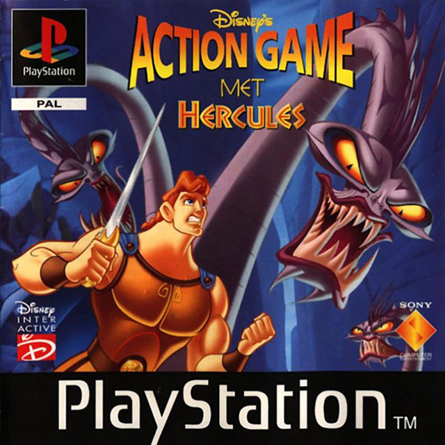 Disneys Hercules Action-Spiel — box-2D (NL)