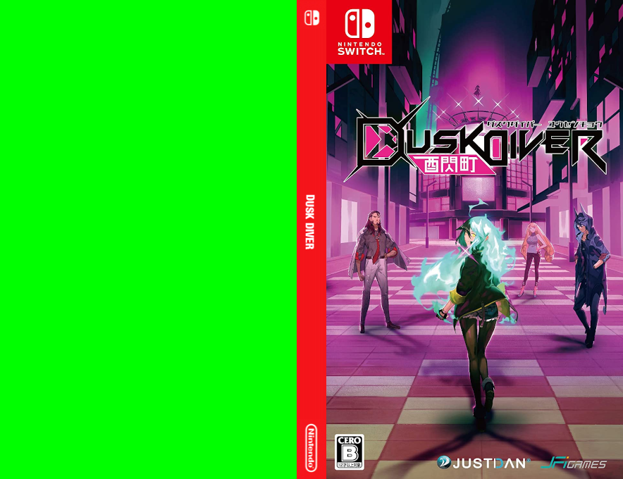 Dusk Diver — box-texture (JP)