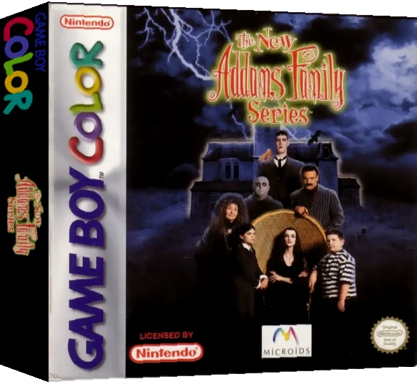 New Addams Family Series, The — box-3D (EU)
