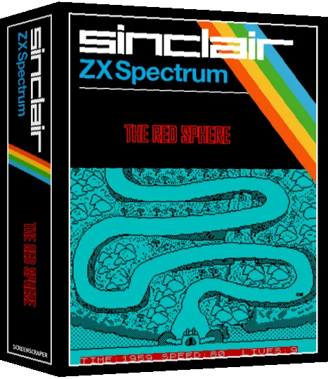 Red Sphere, The — box-3D (SS)