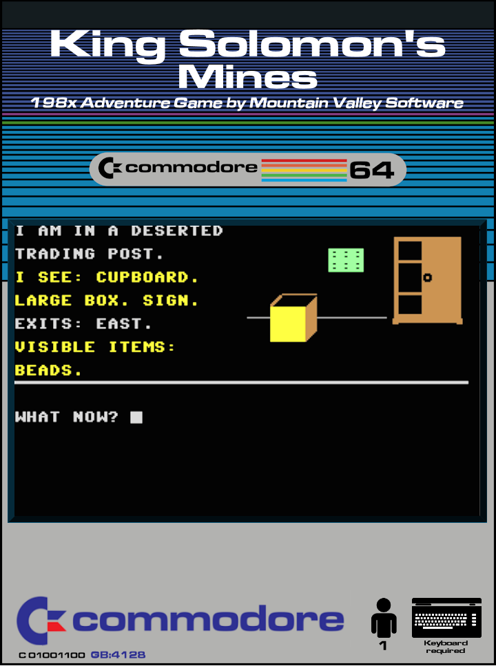 King Solomon's Mines box art