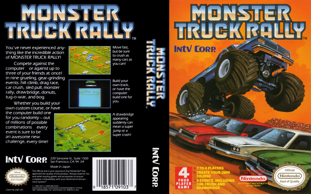 Monster Truck Rally — box-texture (US)
