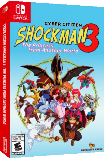 Cyber Citizen Shockman 3 : The princess from another world — box-3D (US)