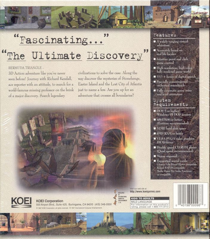 Ark Of Time — box-2D-back (US)