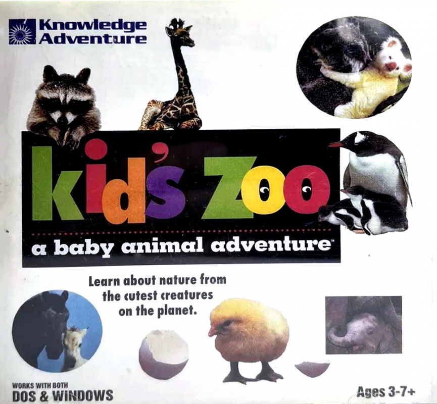 Kid's Zoo - A Baby Animal Adventure box art
