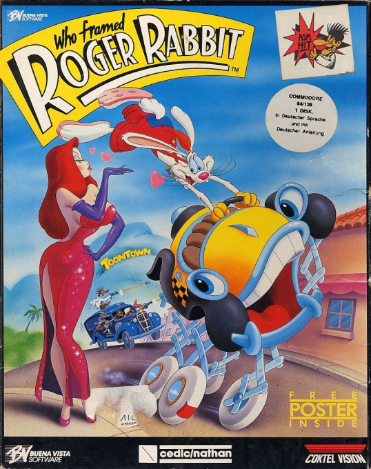 Who Framed Roger Rabbit — box-2D (EU)