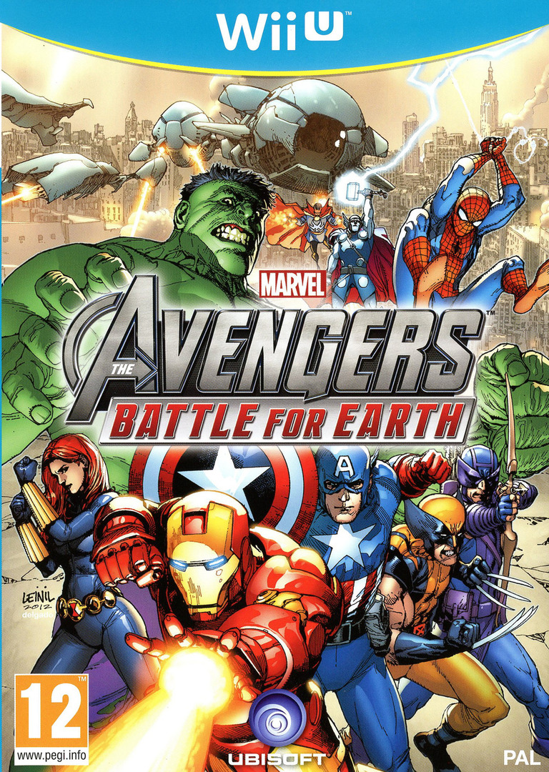 Marvel Avengers - Battle for Earth — box-2D (EU)