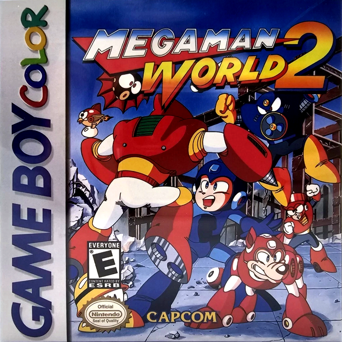 Mega Man World 2 box art