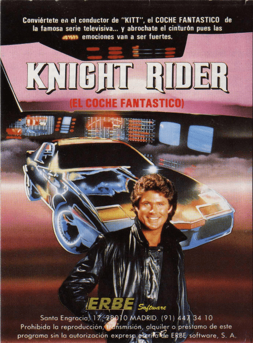 Knight Rider — box-2D-back (SP)